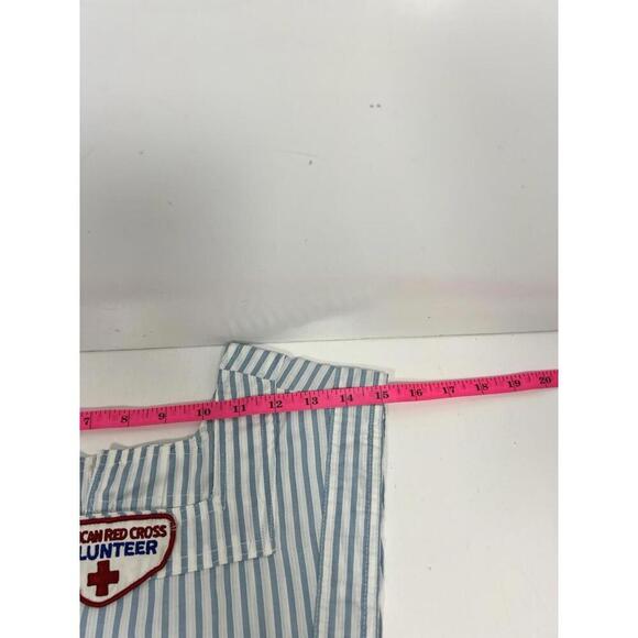 Vintage 1960s American Red Cross Volunteer Striped Uniform Apron No Hat Hoover - Picture 8 of 9